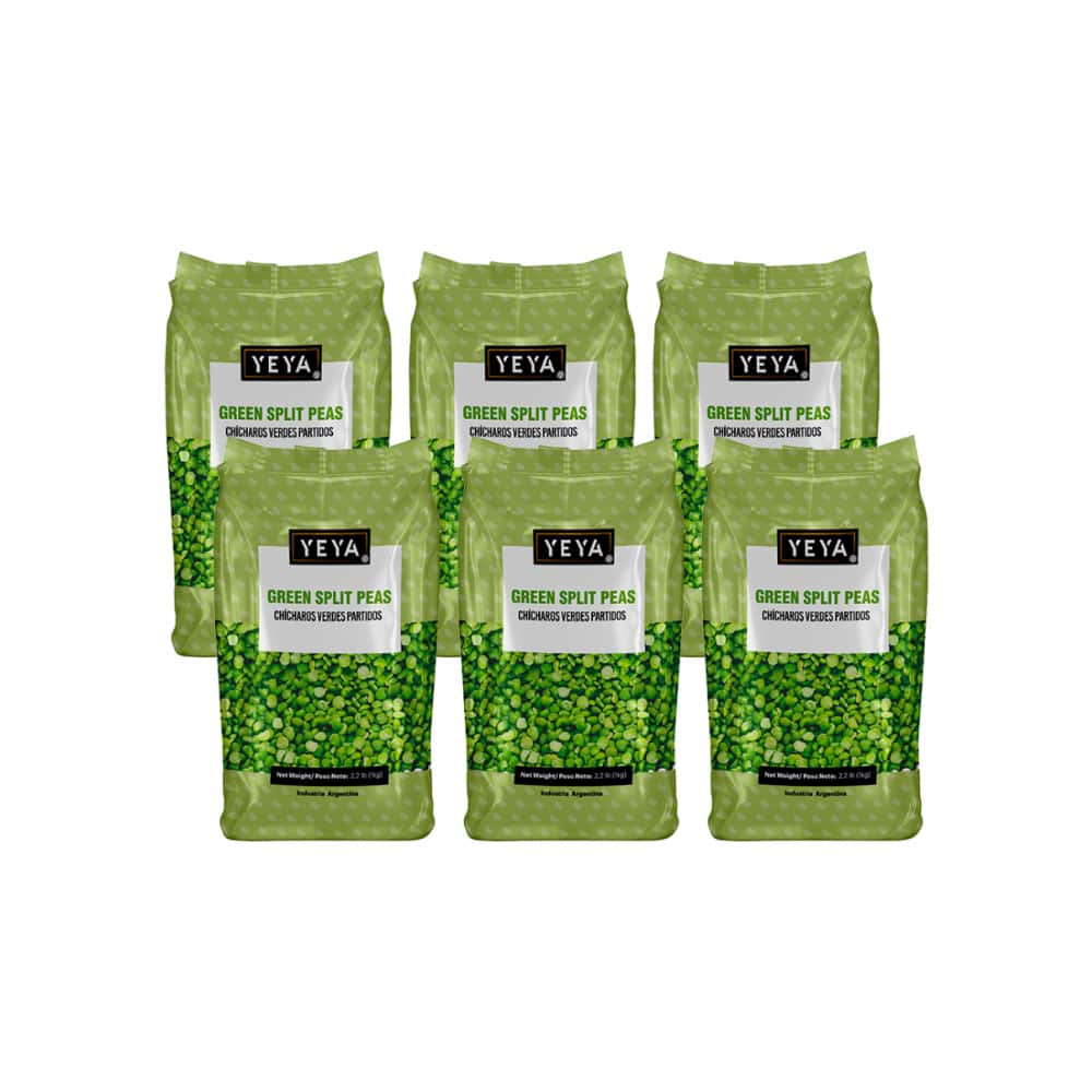 Chícharos verdes partido YEYA (6 x 1 kg / 2.2 lb) - Miniatura 1