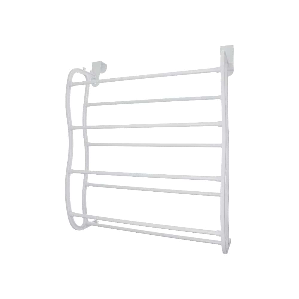 Organizador blanco de zapatos de 4 niveles sobre la puerta Home Deluxe - Miniatura 1