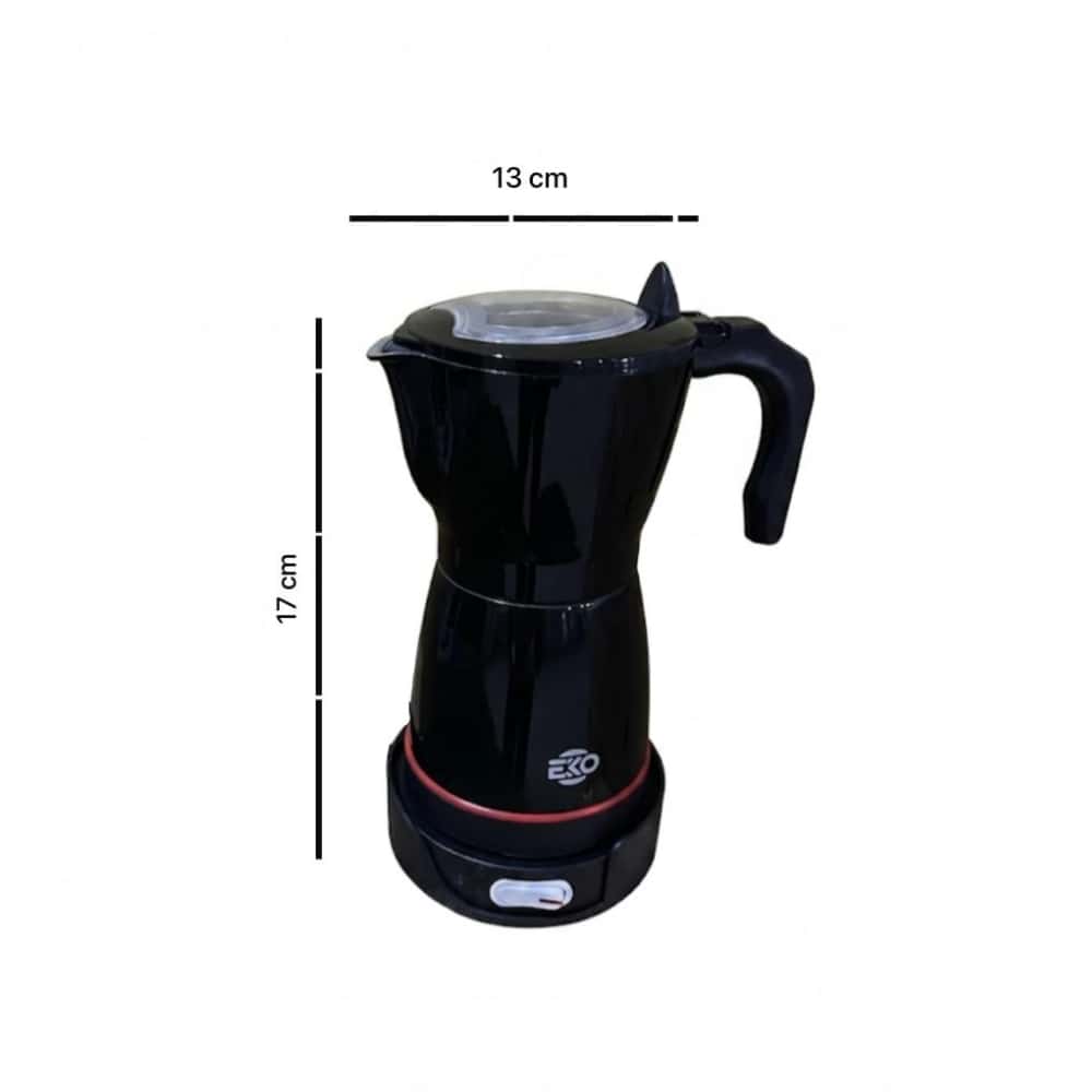 Cafetera eléctrica de 6 tazas color negro Eko EKO401M-01 - Miniatura 2