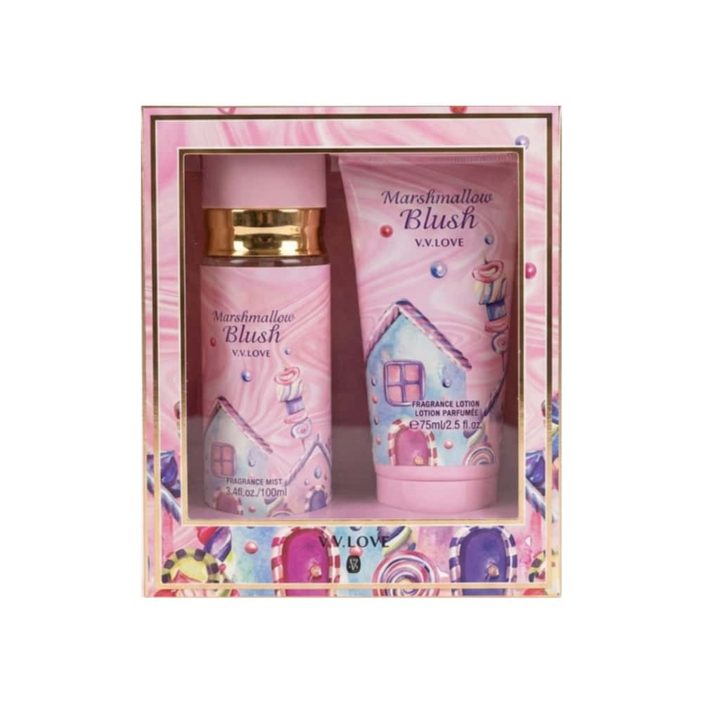 Kit de colonia y crema de mujer Marshmallow Blush V.V.Love - Miniatura 2