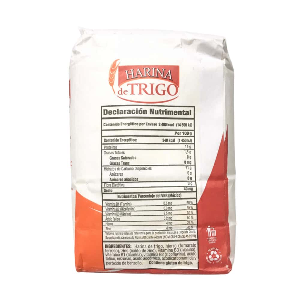 Harina de trigo Cuétara (1 kg / 2.2 lb) - Miniatura 3