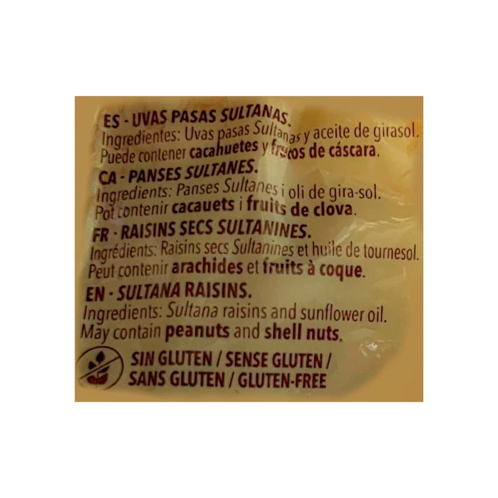 Pasas sultanas Frit Ravich (150 g / 5.29 oz) - Miniatura 2