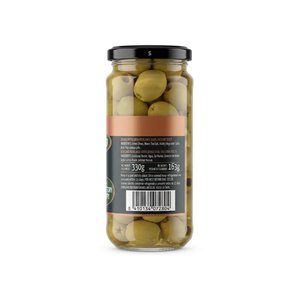 Aceitunas hojiblanca verdes sin hueso Fragata (330 g / 11.64 oz) - Miniatura 2