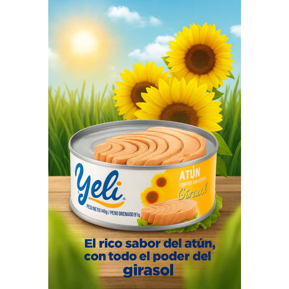 Atún lomitos con aceite de girasol Yeli (140 g / 4.94 oz) - Miniatura 5