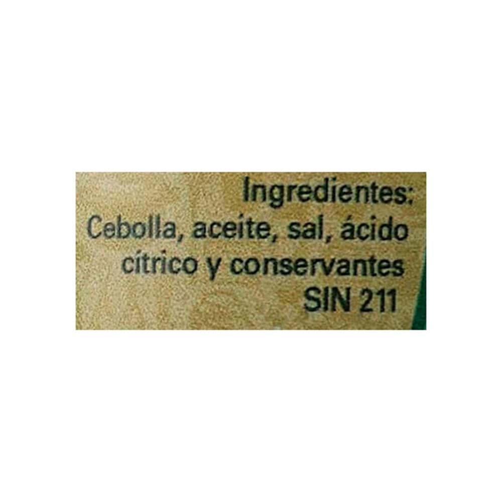 Cebolla molida con aceite El Roble (500 g / 1.1 lb) - Miniatura 3