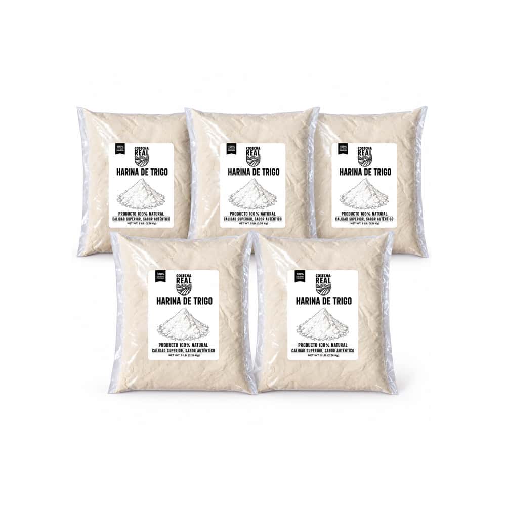 Harina de trigo Cosecha Real (5 x 2.26 kg / 5 lb) - Miniatura 1