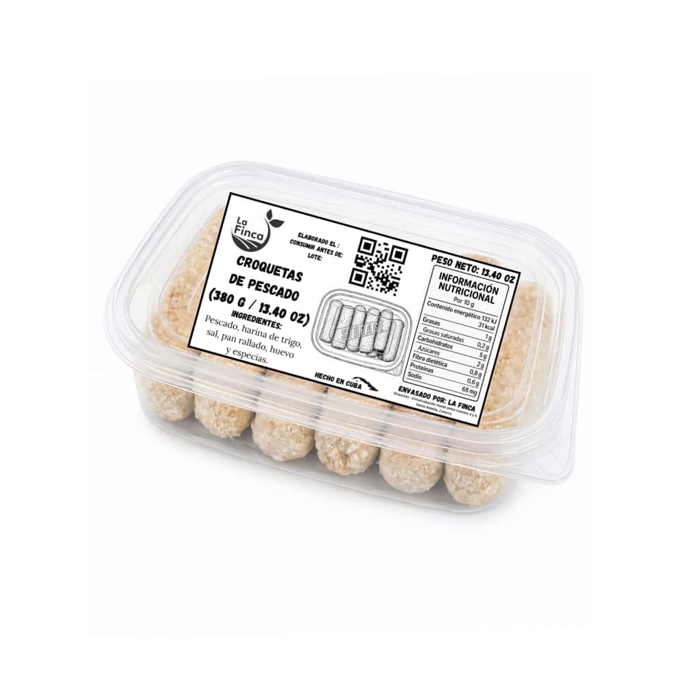 Croquetas de pescado La Finca (380 g / 13.40 oz) - Miniatura 3