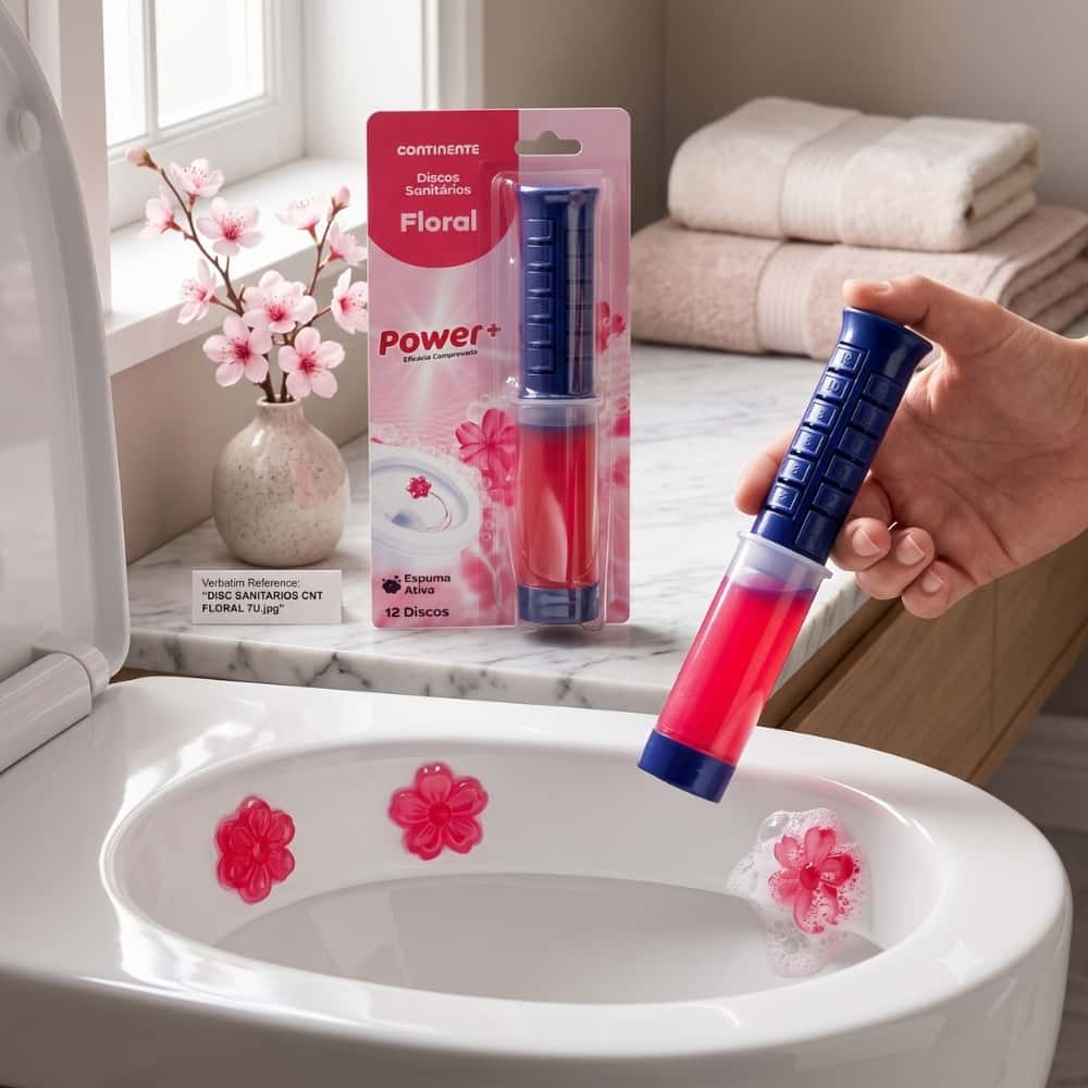 Discos sanitarios Power+ Floral Continente (12 U) - Miniatura 4