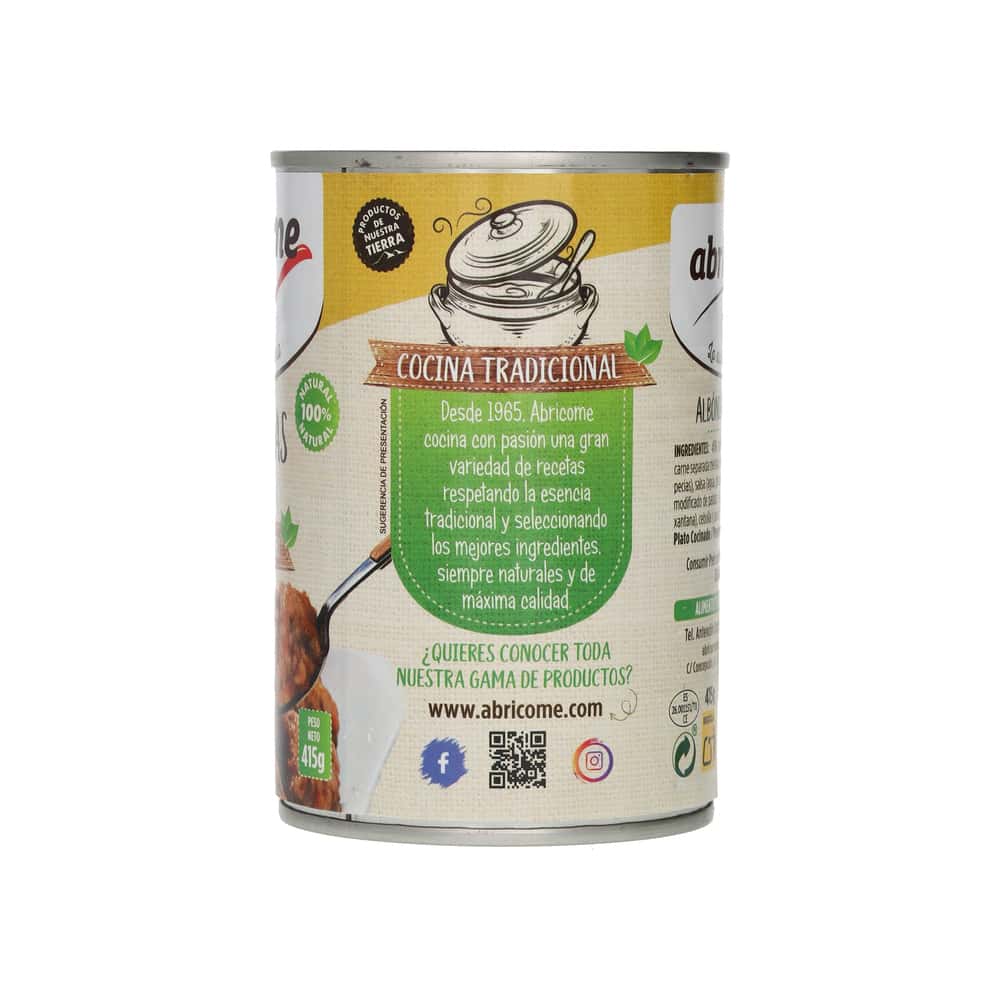 Albóndigas de pollo Abricome (3 x 415 g / 14.64 oz) - Miniatura 5