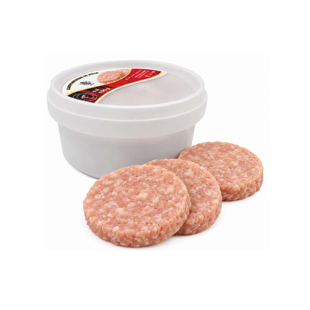 Hamburguesas de pollo Y&D Ricos (400 g / 14.11 oz) - Miniatura 2