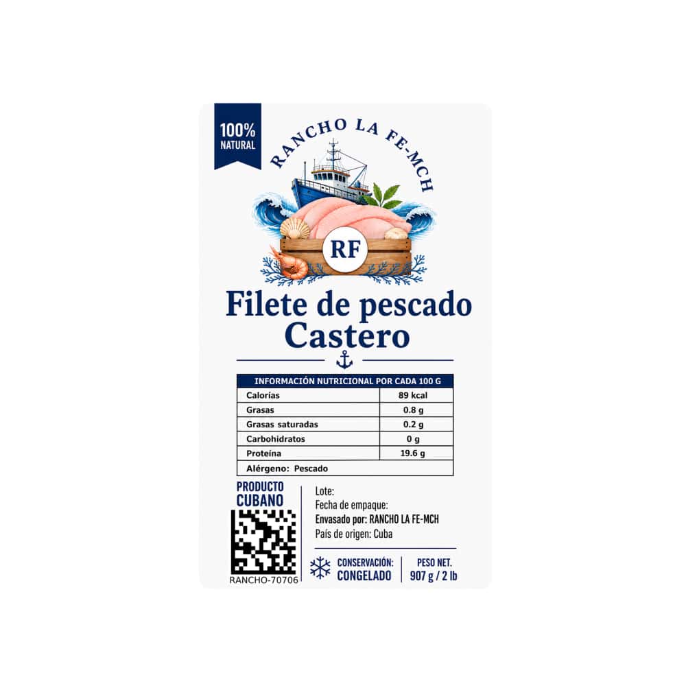 Filete de pescado castero Rancho la Fe-MCH (907 g / 2 lb) - Miniatura 3