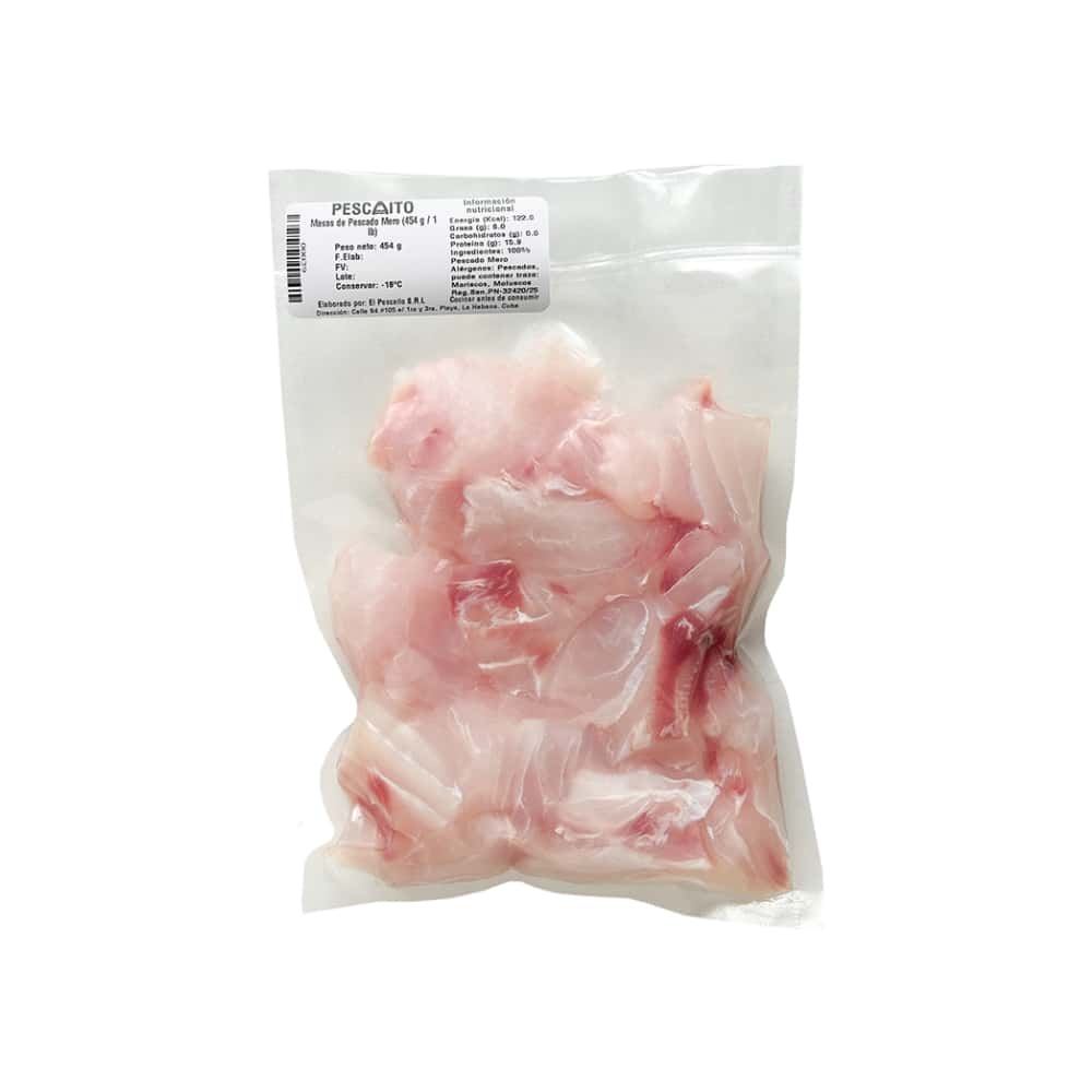 Masas de pescado mero Pescaito (454 g / 1 lb) - Miniatura 2