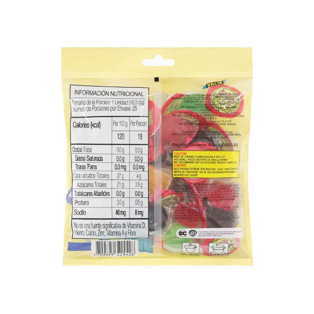 Gelatina vegetal con sabor a frutas Yolis (412.5 g / 14.5 oz) - Miniatura 3