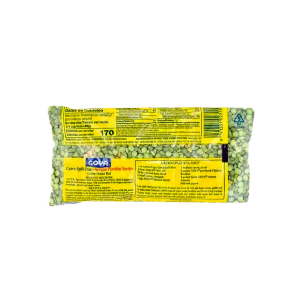 Arvejas partidas verdes - chícharos - Goya (397 g / 14 oz) - Miniatura 2