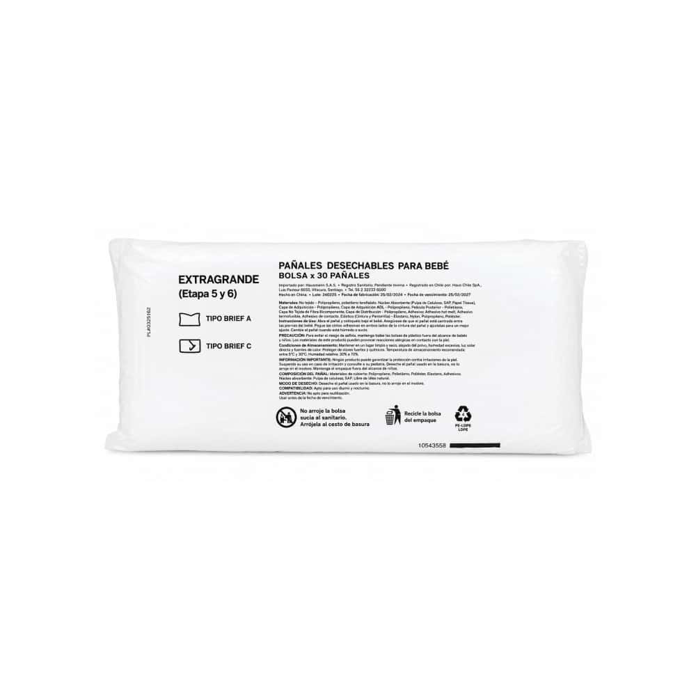 Pañales desechables extra grande Winny Ultratrim Sec (30 U) - Miniatura 4
