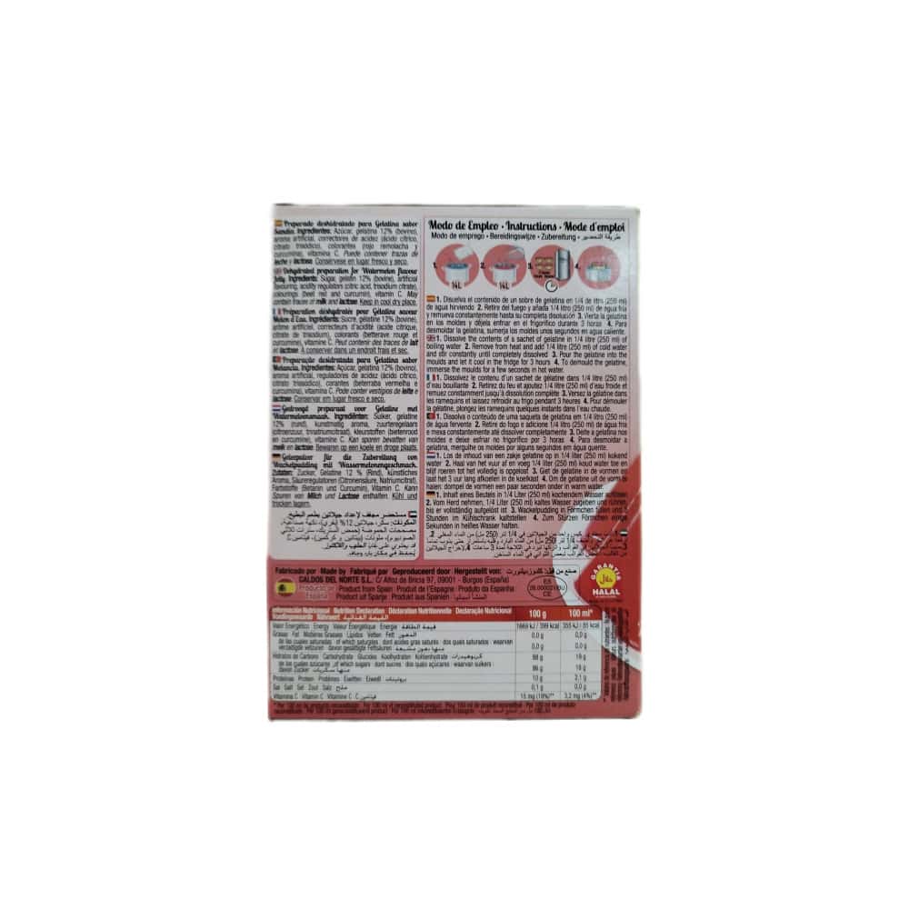 Gelatina sabor sandía Calnort (170 g / 6 oz) - Miniatura 2