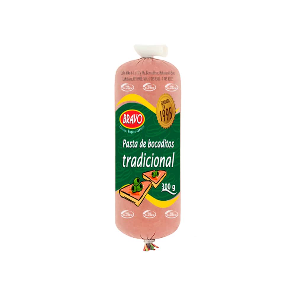 Pasta de bocadito tradicional Bravo (20 x 300 g / 10.6 oz) - Miniatura 3