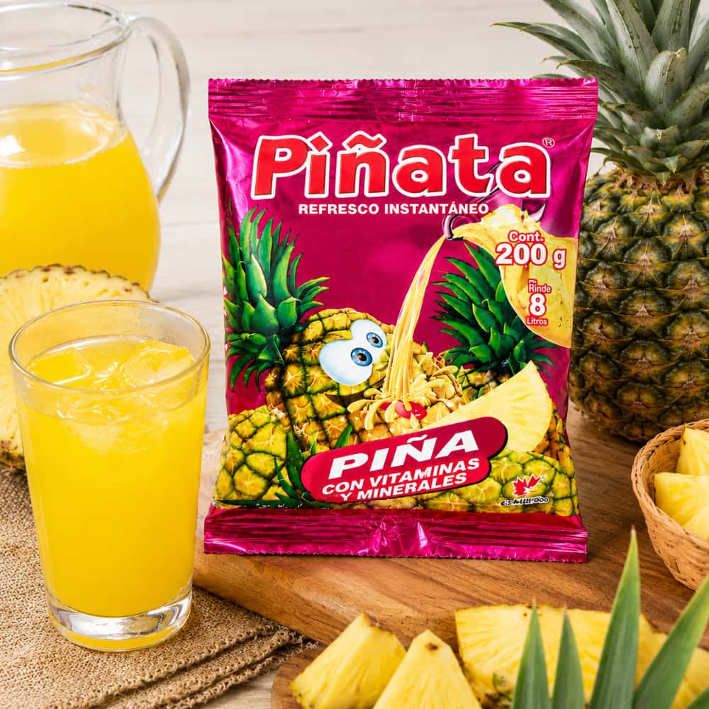 Refresco instantáneo sabor piña Piñata (200 g / 7.05 oz) - Miniatura 4
