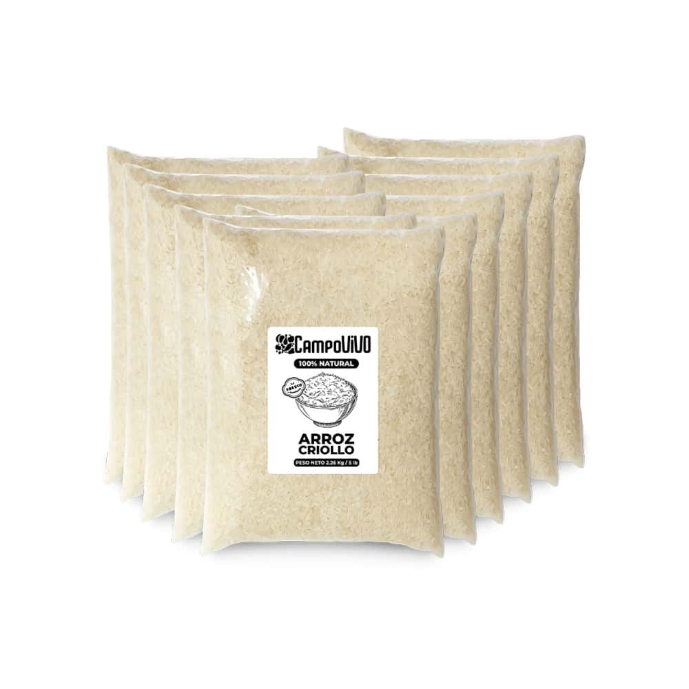 Arroz criollo Campo Vivo (10 x 2.26 kg / 5 lb) - Miniatura 1
