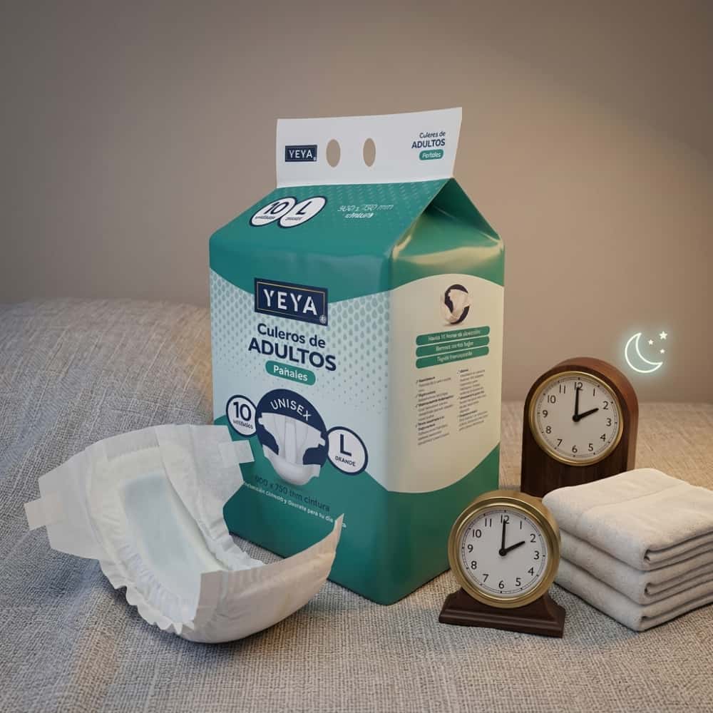 Pañales desechables para adultos talla L YEYA (10 U) - Miniatura 4