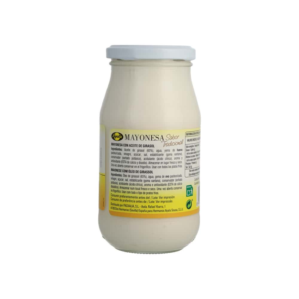 Mayonesa sabor tradicional Ayala (450 ml / 15.22 oz) - Miniatura 2