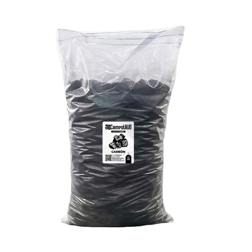 Carbón vegetal Campo Vivo (5 kg / 11.02 lb) - Miniatura 1