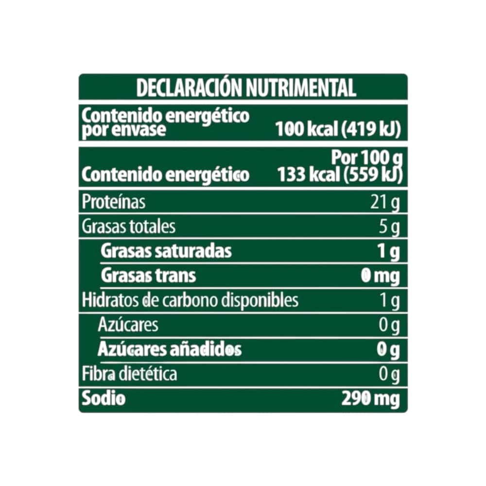Atún en hojuelas en agua con aceite clásico Tuny (75 g / 2.64 oz) - Miniatura 4