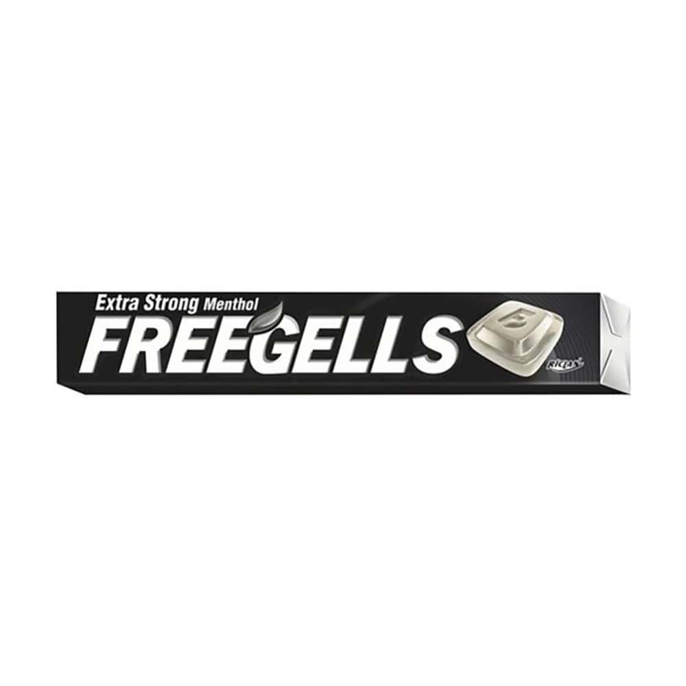 Caramelos duros sabor a mentol y eucalipto extra fuerte Freegells (27.9 g) - Miniatura 1