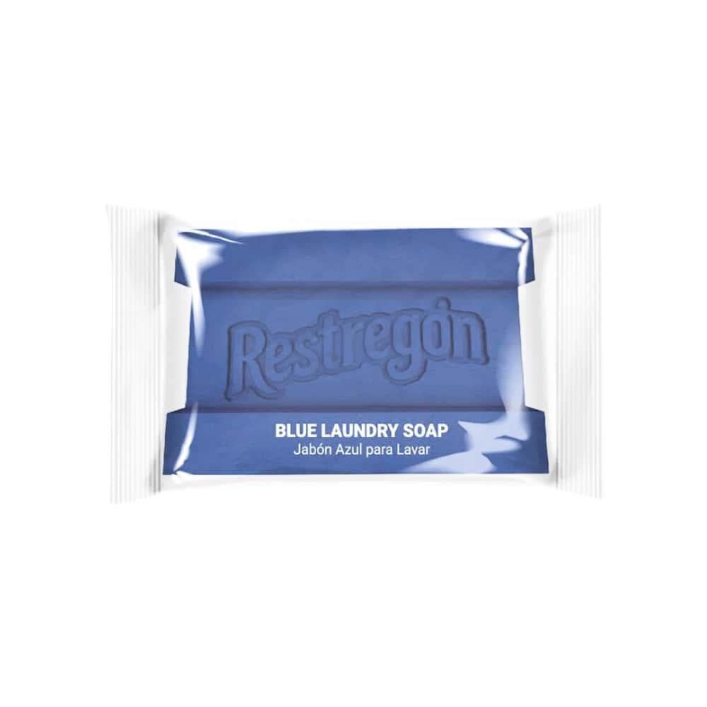 Jabón azul para lavar Restregón (400 g / 14.1 oz) - Miniatura 1