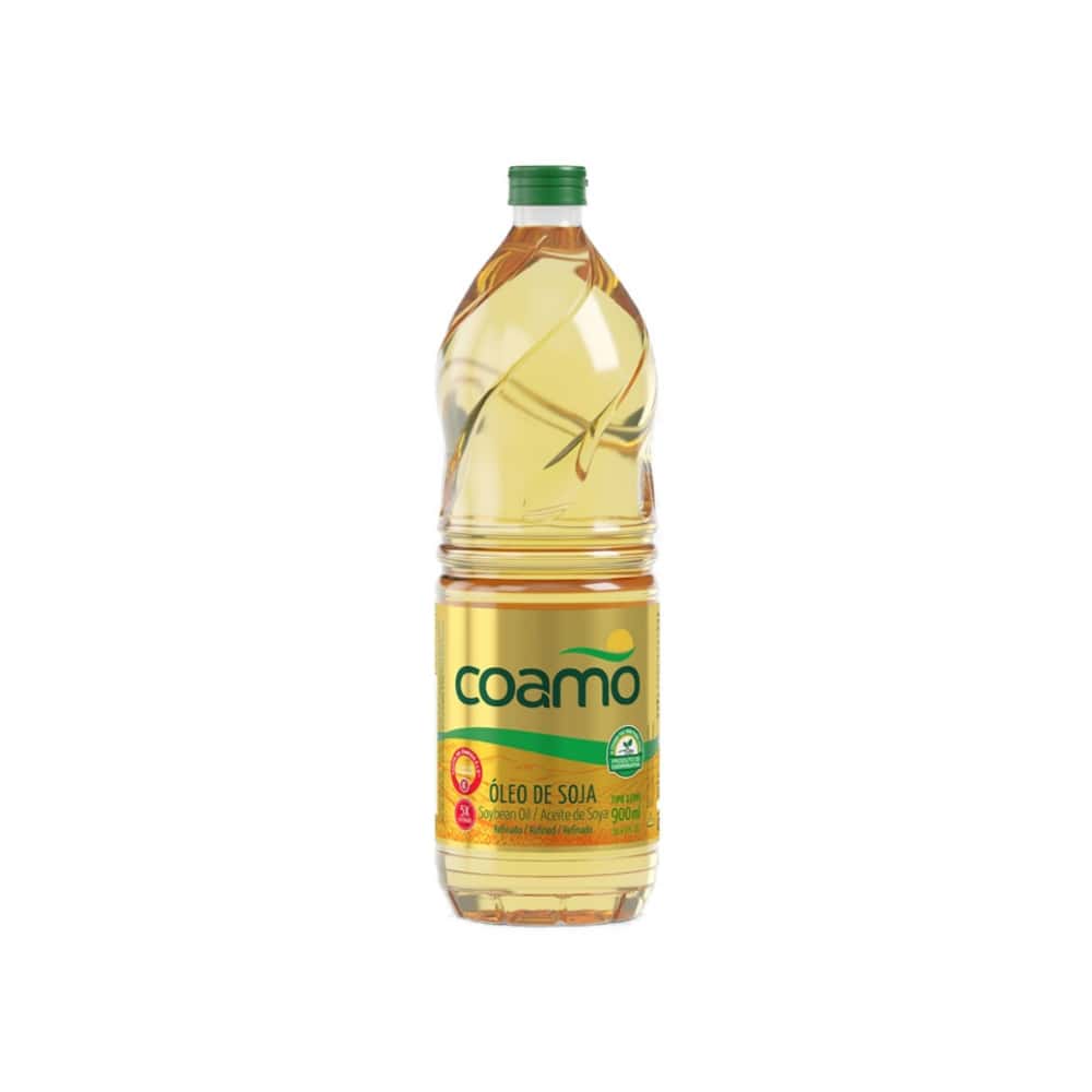 Aceite de soja refinado Coamo (5 x 900 ml) - Miniatura 2