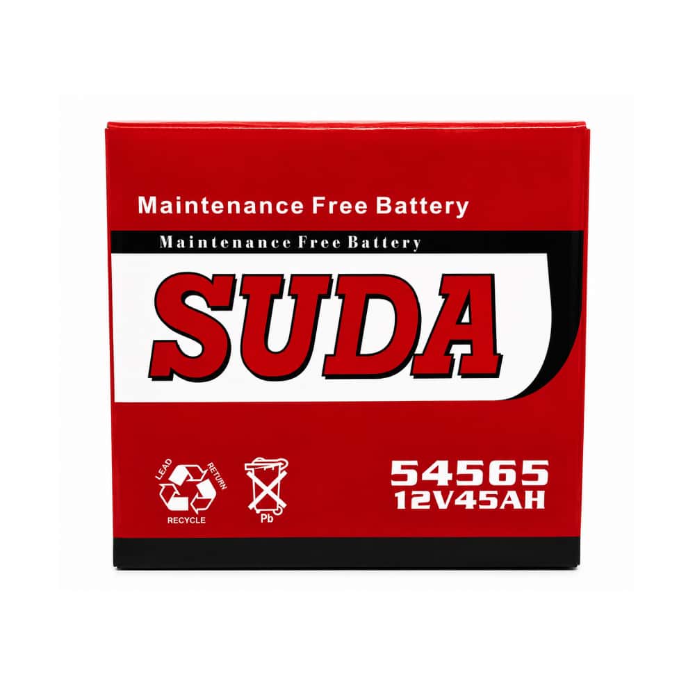 Batería automotriz 12V 45AH Suda N54565 - Miniatura 2