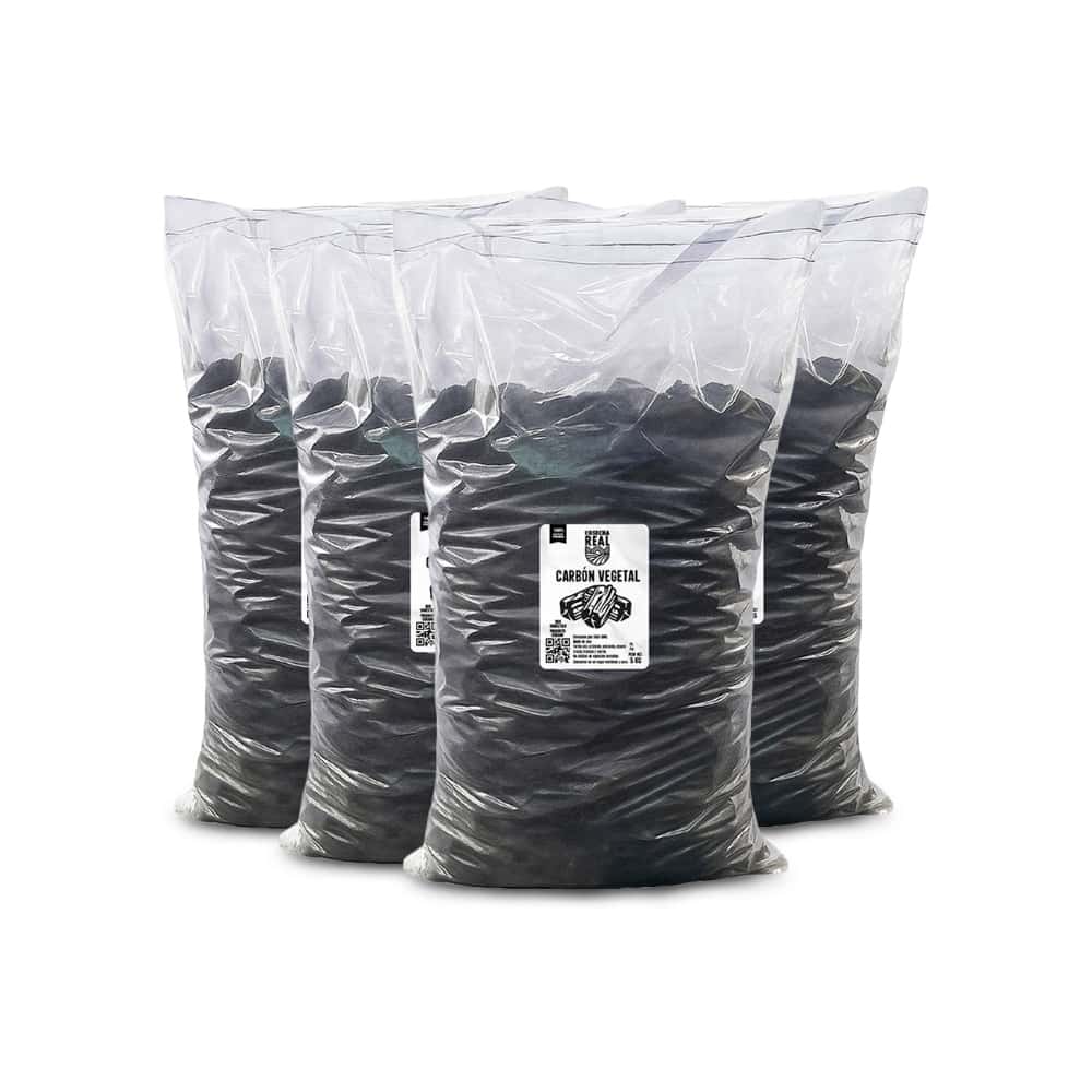 Carbón vegetal Cosecha Real (4 x 5 kg / 11 lb) - Miniatura 1