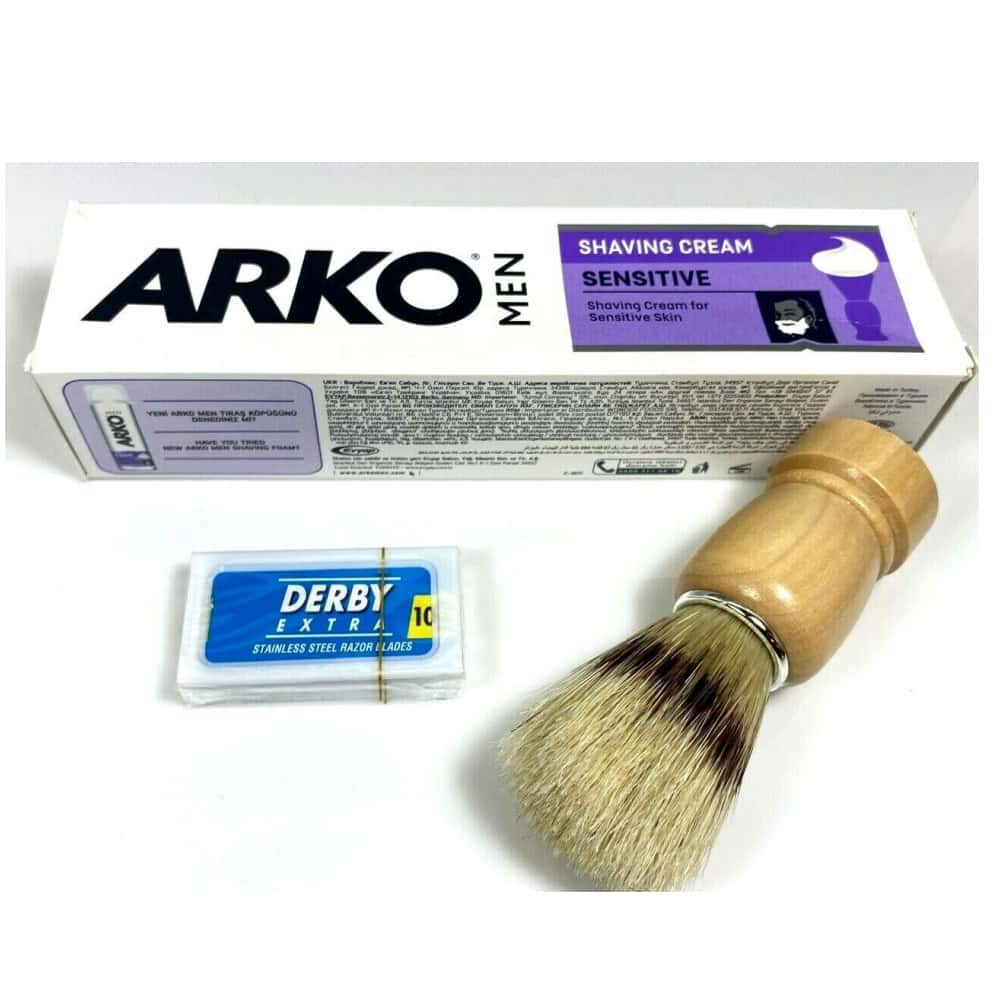 Crema de afeitar para pieles extra sensibles Arko (65 g / 2.29 oz) - Miniatura 4