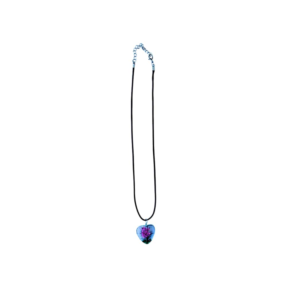 Collar con colgante de árbol de la vida rosado Tiara - Miniatura 2