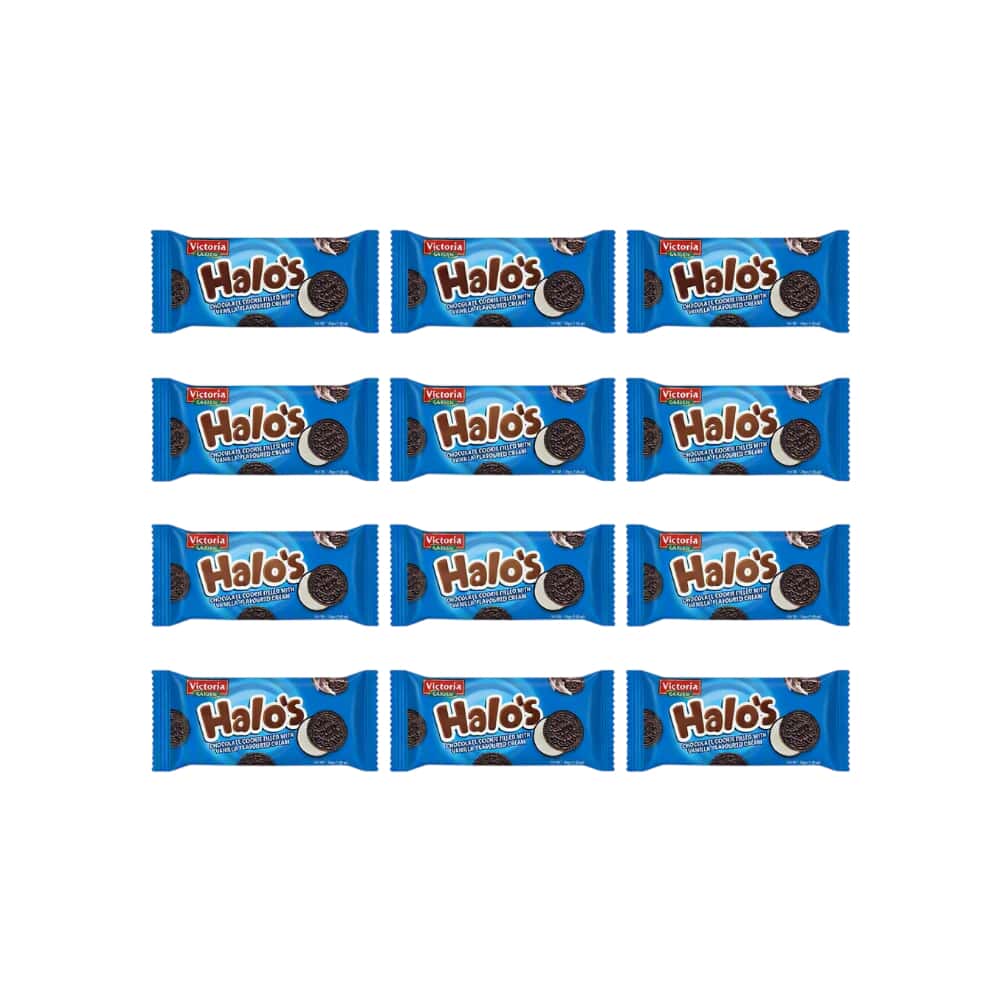 Galletas de chocolate rellenas con crema sabor vainilla Victoria Garden (12 x 30 g / 1.05 oz) - Miniatura 1