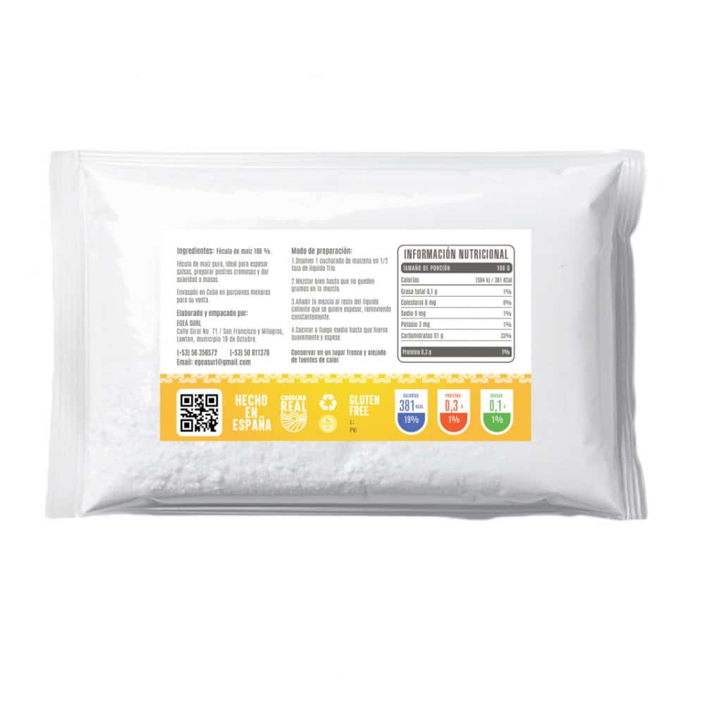 Maicena Cosecha Real (10 x 500 g / 1.1 lb) - Miniatura 2