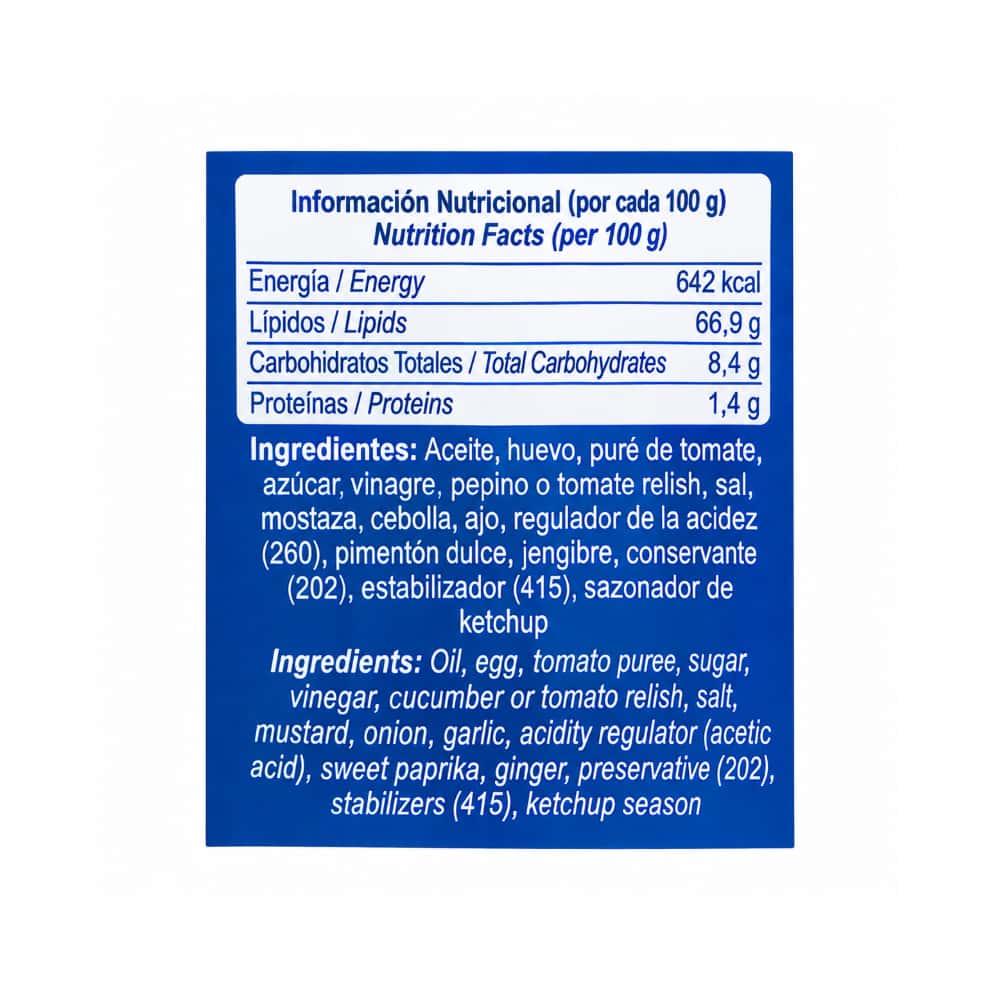 Aderezo Conchita (540 g / 1.19 lb) - Miniatura 4