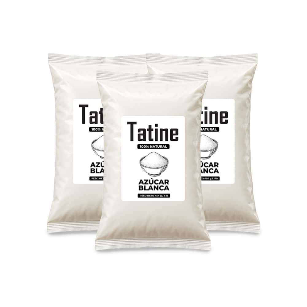 Azúcar blanca Tatine (3 x 454 g / 1 lb) - Miniatura 1