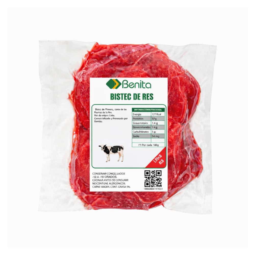 Bistec de res de primera Benita (1.81 kg / 4 lb) - Miniatura 1