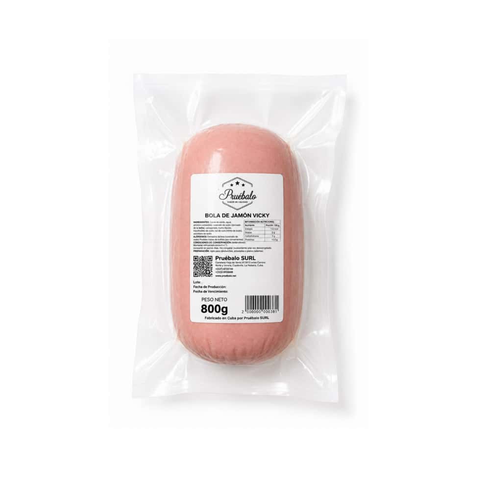 Bola de jamón Vicky Pruébalo (800 g / 1.76 lb) - Miniatura 1