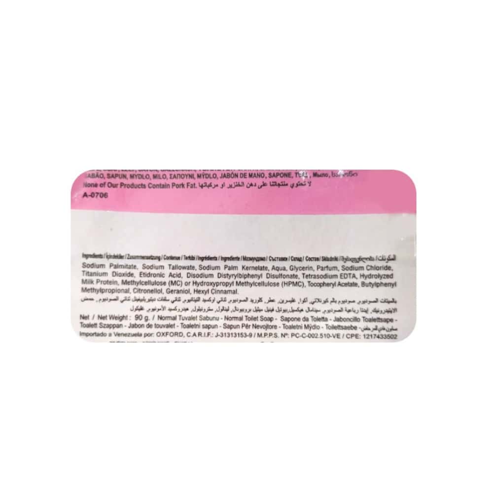 Jabón de tocador rosa y leche Dex (60 g / 2.11 oz) - Miniatura 3