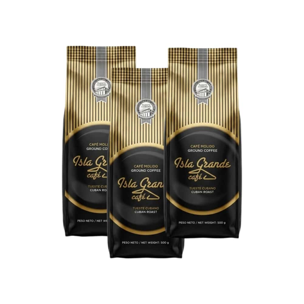 Café molido Isla Grande (3 x 500 g / 1.1 lb) - Miniatura 1