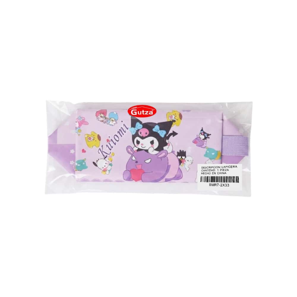 Lapicera o cartuchera rectangular con diseño de Kuromi y Sanrio Friends Gutza - Miniatura 2