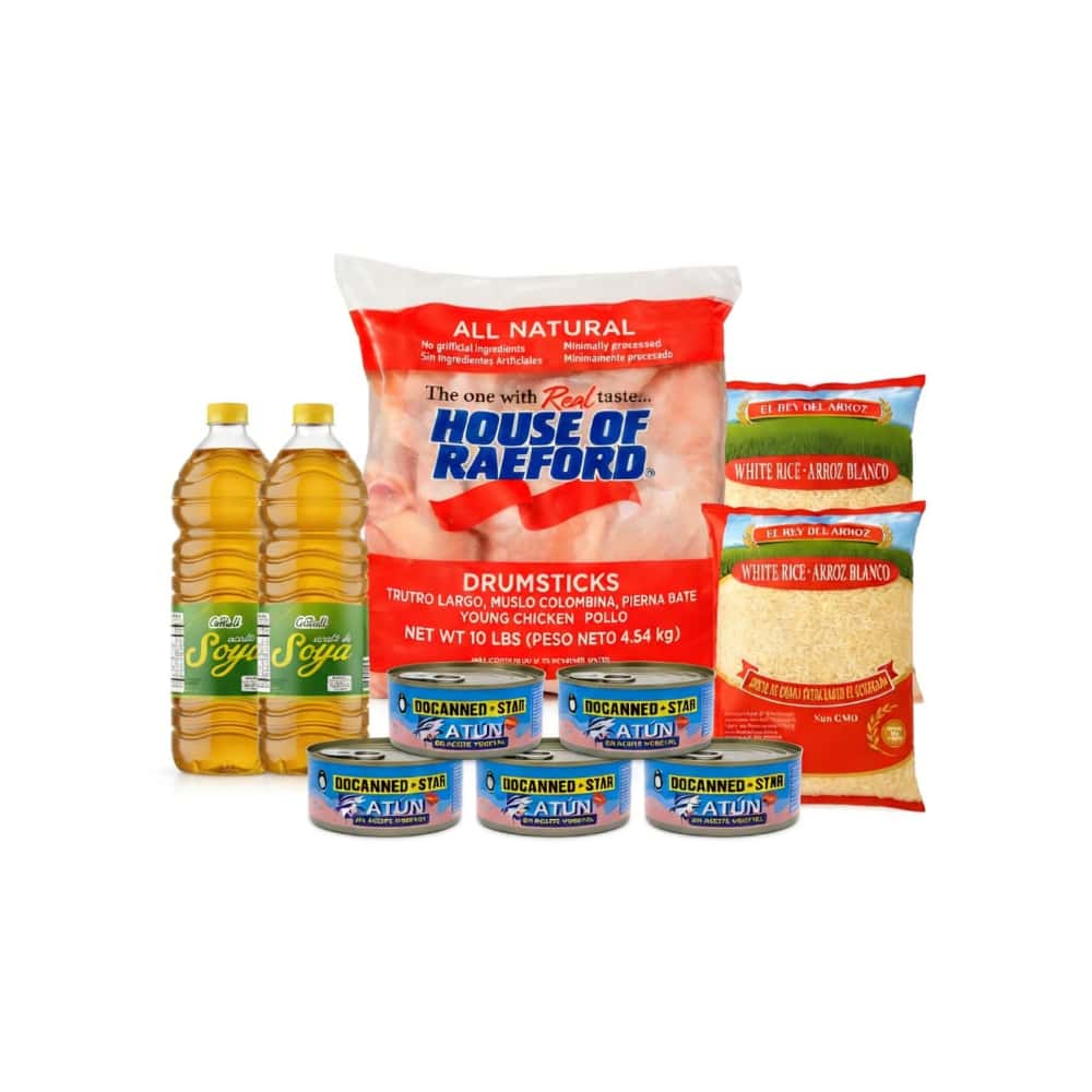 Combo de Aceite + Pollo + Arroz + Atún - Miniatura 1
