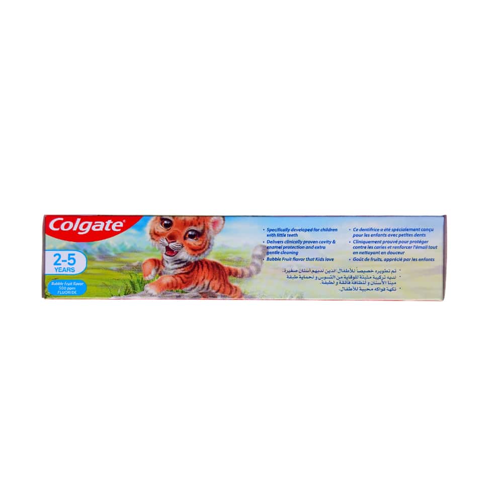 Pasta dental sabor frutas para niños de 2 a 5 años Colgate (65 g / 2.29 oz) - Miniatura 2