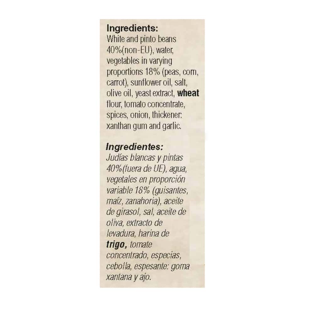 Judías a la jardinera YEYA (415 g / 14.6 oz) - Miniatura 4