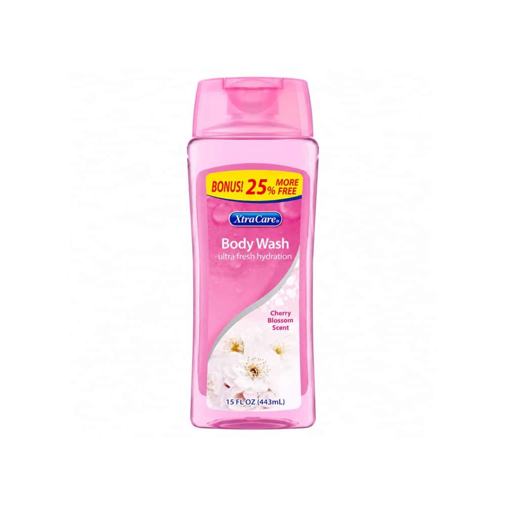 Gel de baño hidratación ultra fresca aroma a flor de cerezo XtraCare (443 ml / 15 fl oz) - Miniatura 1