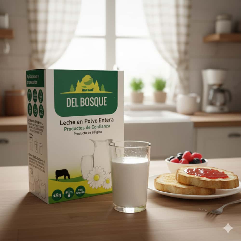 Combo de leche en polvo entera Del Bosque (4 x 1 kg) - Miniatura 5