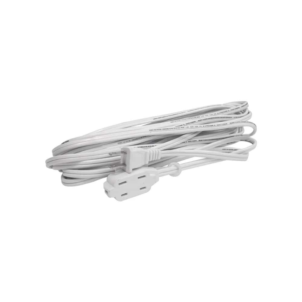 Extensión eléctrica doméstica color blanco 4 m Surtek 136142 - Miniatura 1