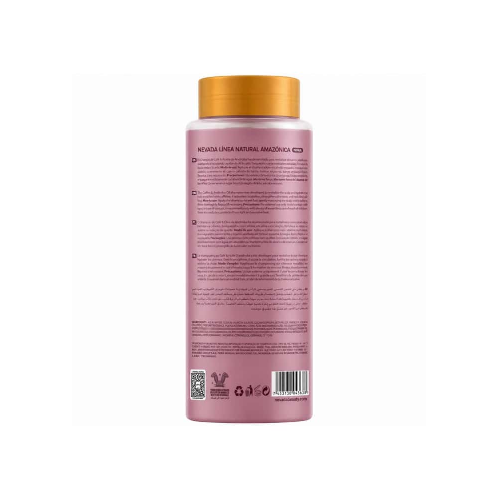 Juego de champú y acondicionador de café y aceite de andiroba vegano Nevada (2 x 1L) - Miniatura 2
